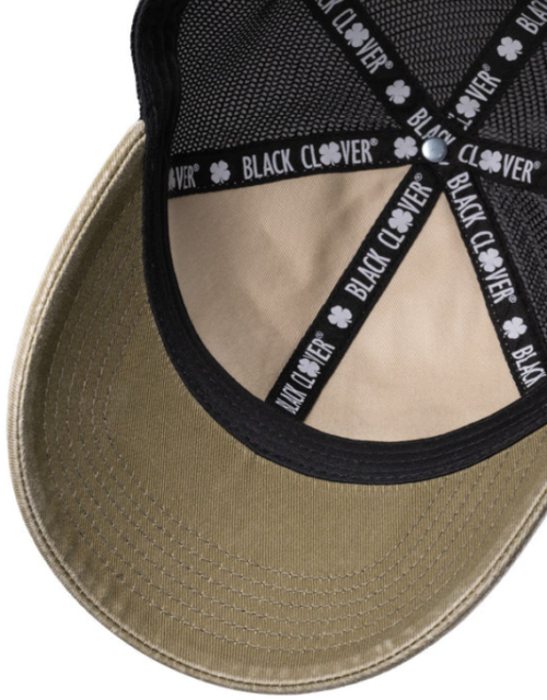GORRA BLACK CLOVER HOMBRE TWO TONE VINTAGE 31CAFE/NEGRO AJUSTABLE - Imagen 6