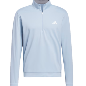 ADIDAS SUDADERA ELEVATED (1/4 ZIP) - CIELO
