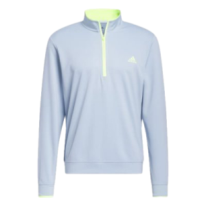 SUDADERA ADIDAS HOMBRE LTWT QTR 1/4 Z LC CIELO